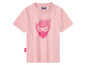 Roze T-shirt met ninja-print van Lupilu.