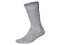 Grijze katoenen sokken.