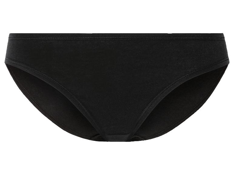 Zwarte katoenen slipjes.