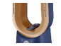 Blauw-gouden bladeless ventilator met magnetische afstandsbediening