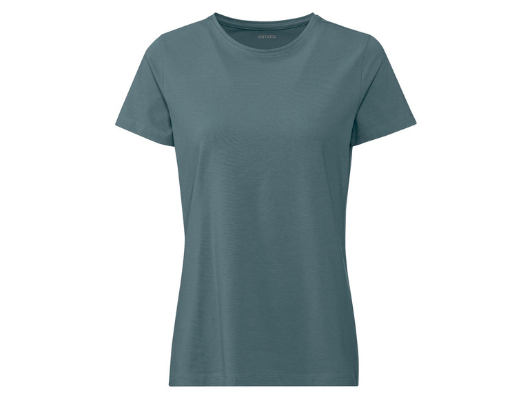 Ga naar volledige schermweergave: esmara® Dames T-shirt, 2 stuks, nauwsluitend van stretchjersey - afbeelding 8
