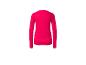 Roze longsleeve shirt voor dames.