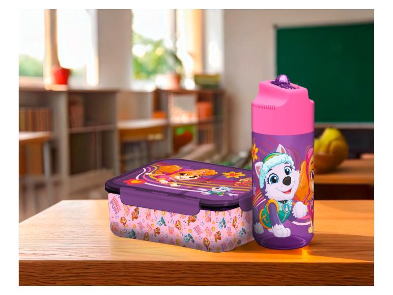 Paw Patrol lunchbox en drinkfles voor kinderen.
