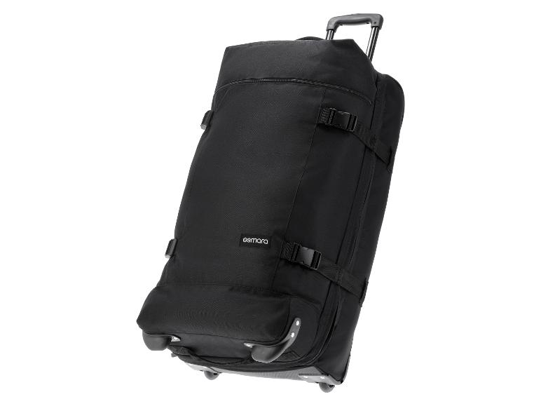 Zwarte Esmara reistas met wielen en uitschuifbaar handvat