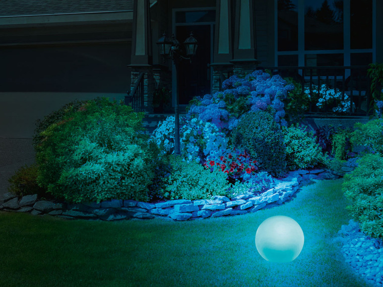 Ga naar volledige schermweergave: LIVARNO home LED-buitenlamp Ø40 cm RGB - Zigbee Smart Home - afbeelding 8
