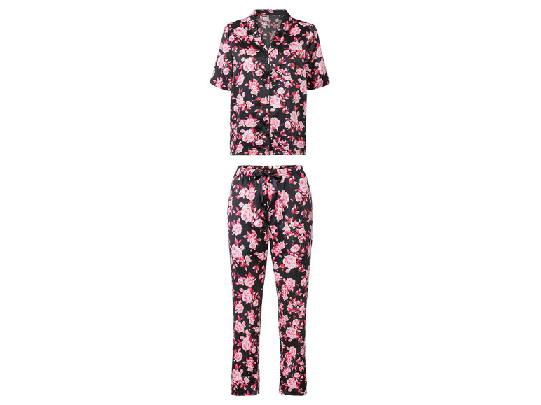 esmara Dames pyjama (L (44-46), Zwart)