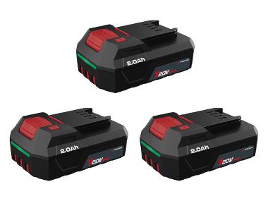 PARKSIDE® Set van 3 accu's 20 V - 2 Ah