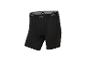 Zwarte heren sportboxershort met grijze, bedrukte tailleband