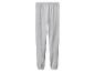 Grijze joggingbroek met elastische tailleband en boorden.
