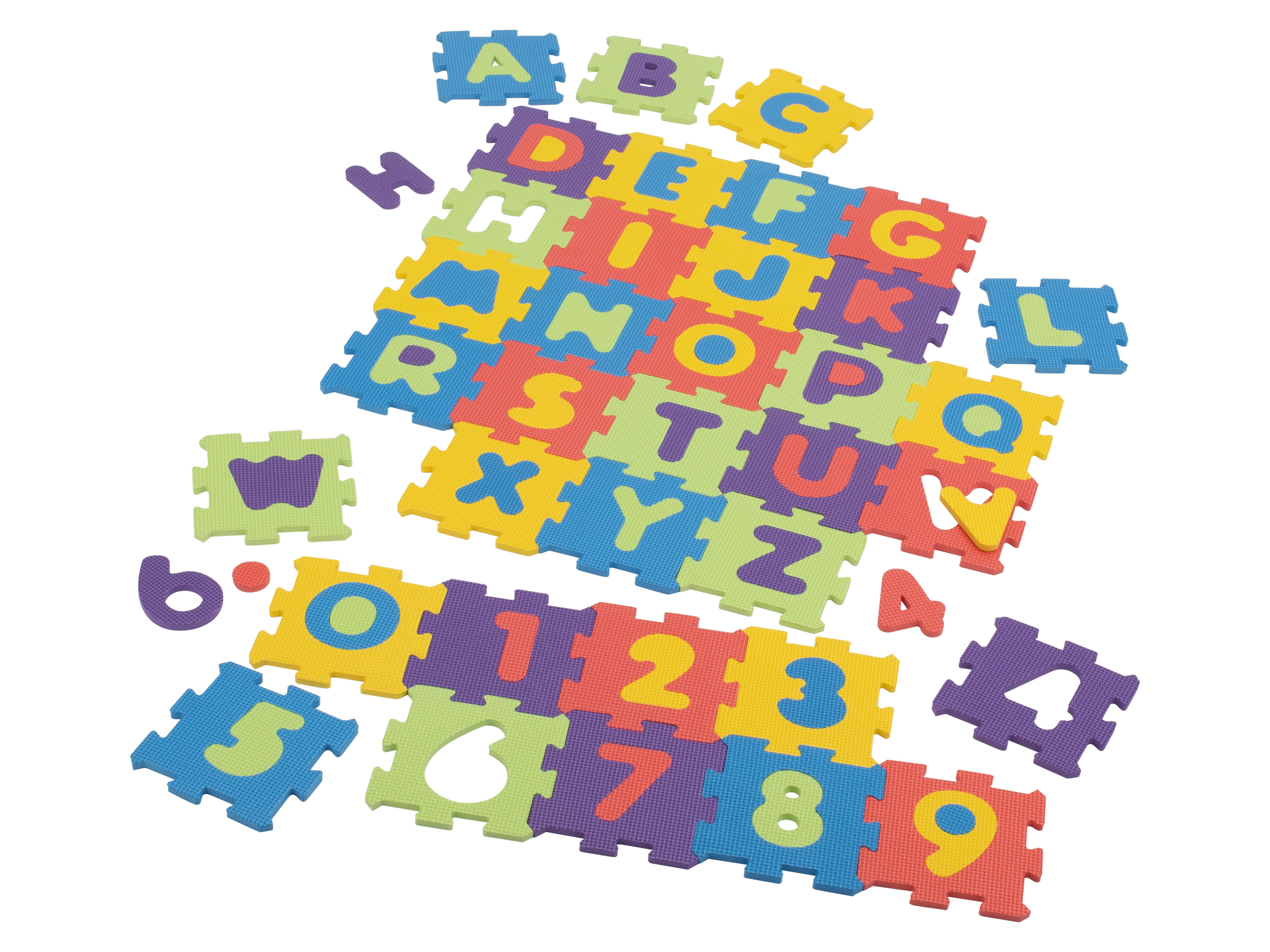 lupilu Puzzelmat (Cijfers en letters)