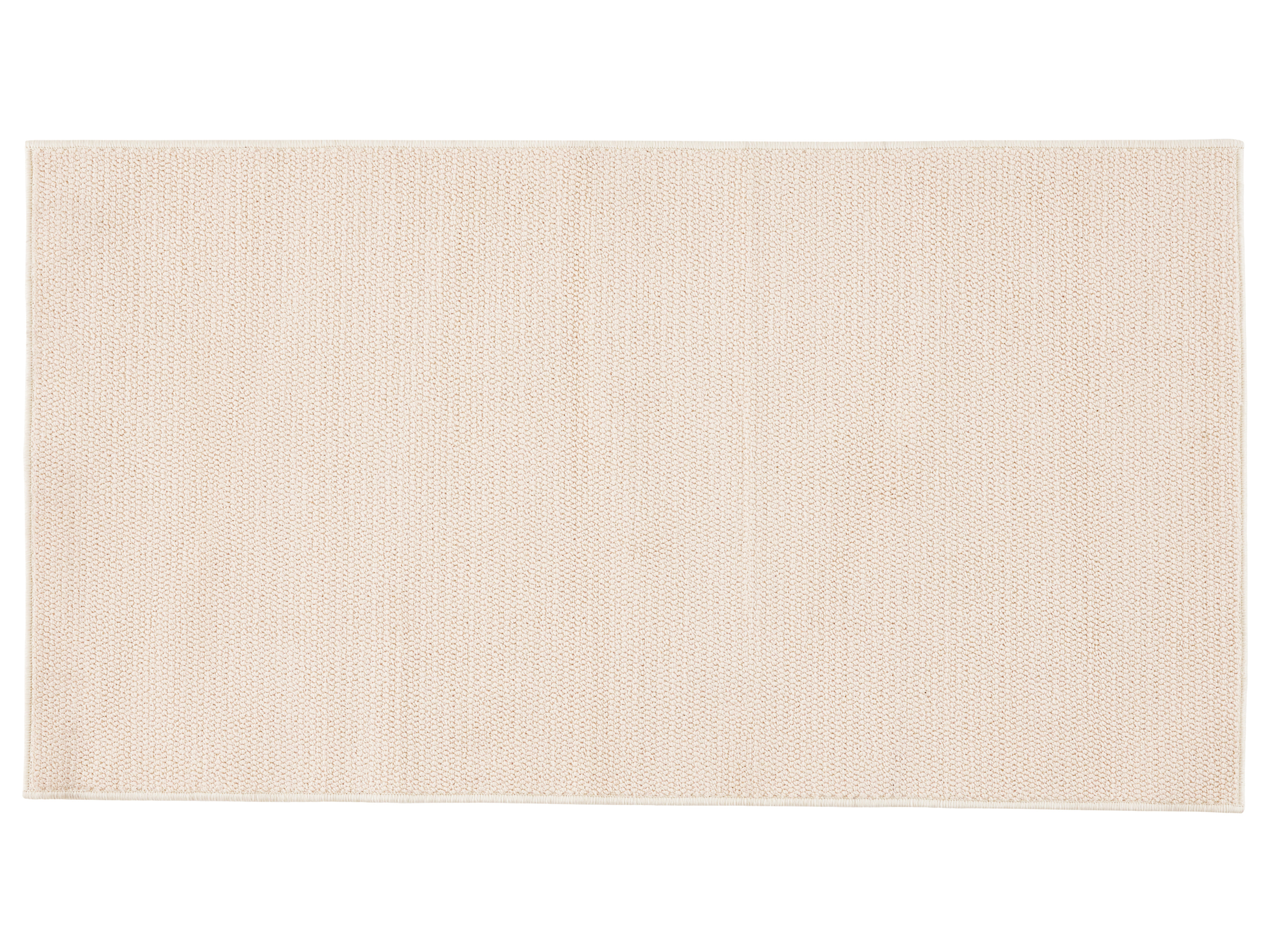 LIVARNO Vloerkleed 80 x 150 cm, laagpolig (Beige)