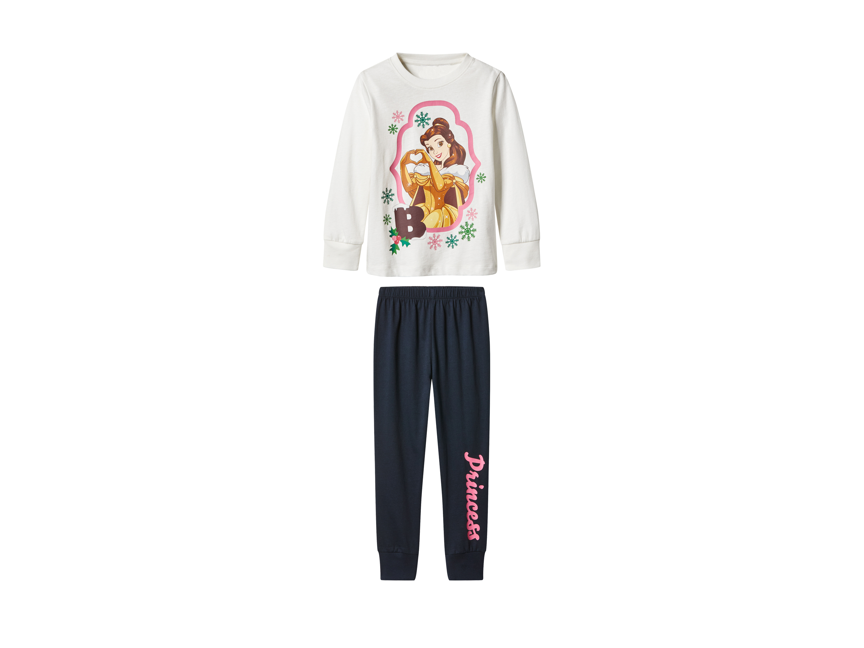 Kinder pyjama (Princess, 122/128) afbeelding
