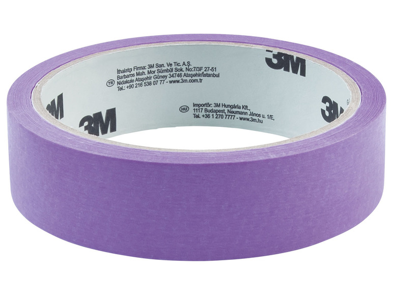Paarse 3M tape rol