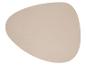 Beige placemat in onregelmatige vorm