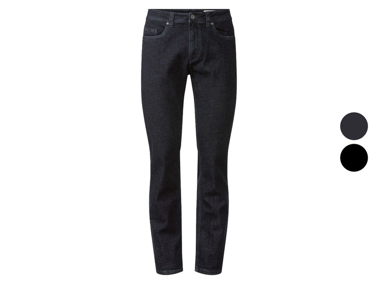 Ga naar volledige schermweergave: LIVERGY® CASUAL Heren-jeans, Slim Fit, met normaler tailletaillehoogte - afbeelding 1