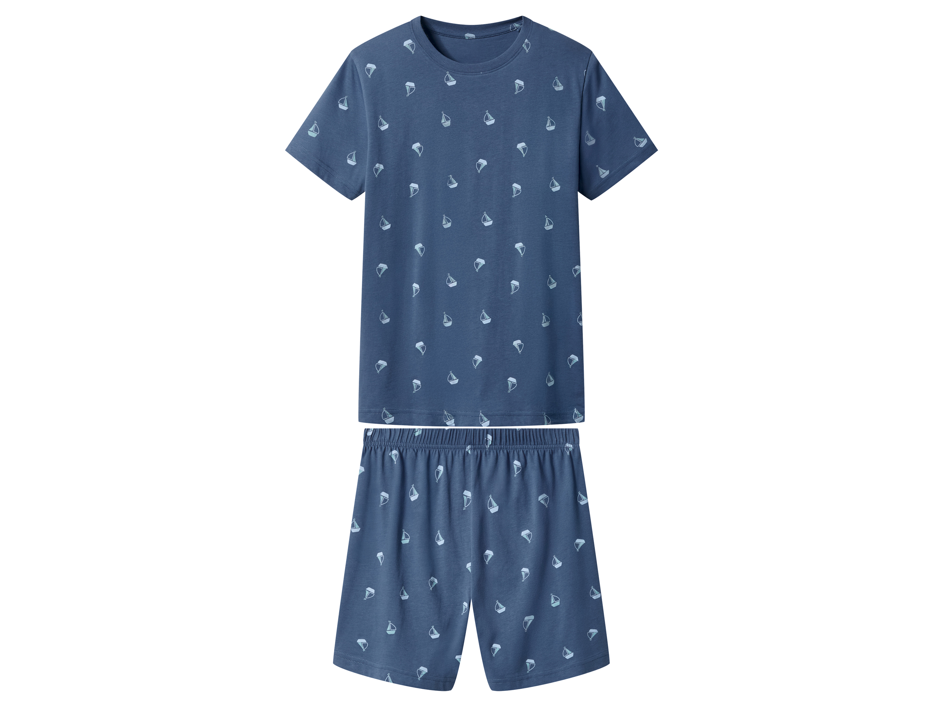Esmara Kids Korte kinder pyjama (Blauw, 146/152)