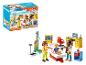 Playmobil dokterspraktijk met een dokter, patiënt, weegschaal en meetlat.