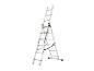 Aluminium telescopische multifunctionele ladder