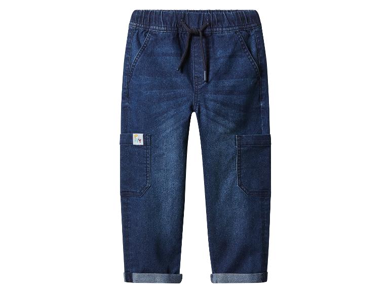 Kinder cargo jeans, casual stijl.