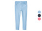 Lichtblauwe leggings voor meisjes.