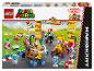 LEGO Super Mario Kart set met Baby Peach en Bowser Jr. in raceauto's.