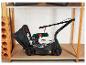 PARKSIDE benzinegrasmaaier PBRM 39 E4 opgevouwen op een plank.