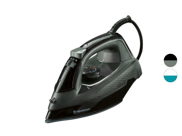 Zwarte SilverCrest strijkijzer