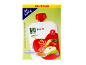 Multipack biologische appel-peer-haverpuree voor baby's vanaf 6 maanden.