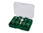 Set diamantboren voor tegels met adapter, maten 6, 8, 10 en 12 mm.