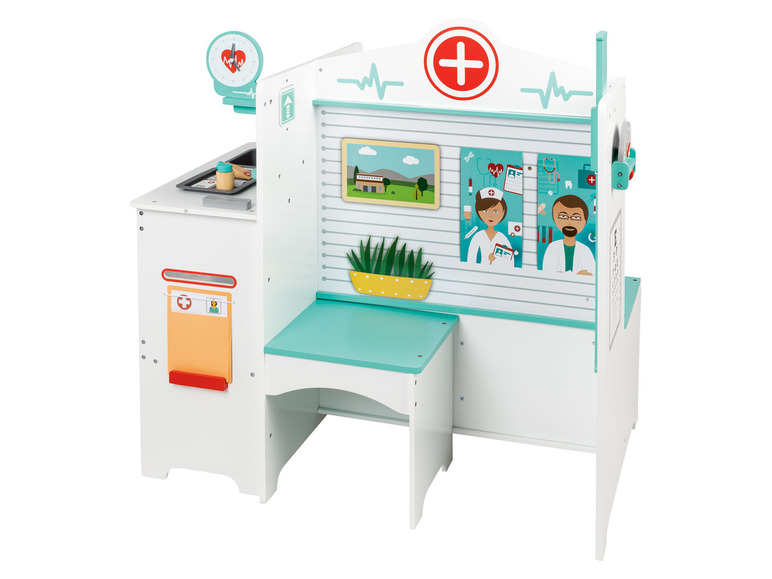 Ga naar volledige schermweergave: Playtive Houten speelgoed dokterspraktijk - afbeelding 2