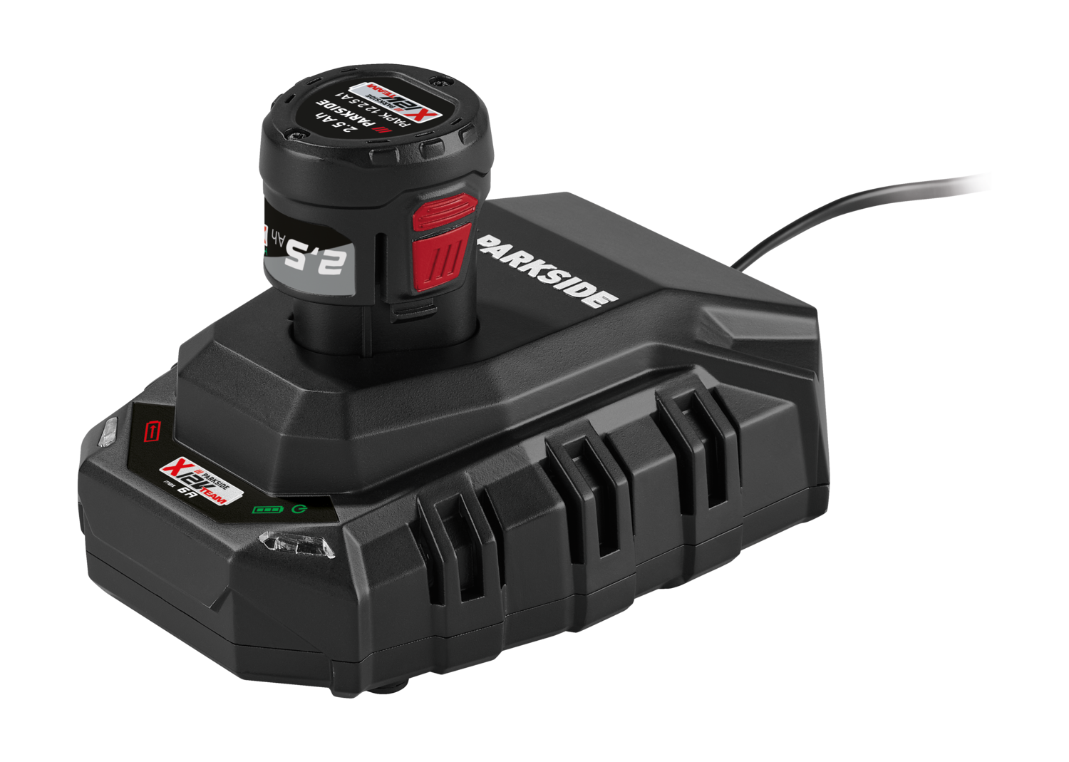 PARKSIDE PERFORMANCE Accu 12 V - 2,5 Ah accu en acculader 6 A