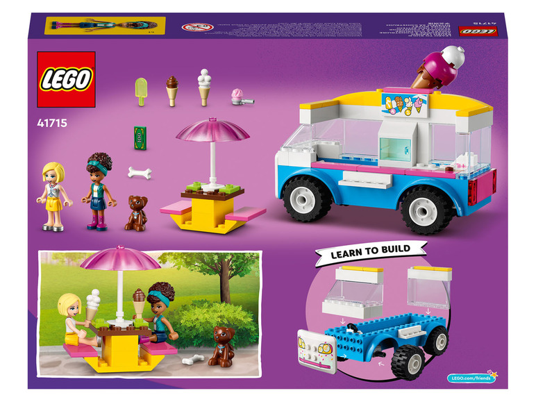 Ga naar volledige schermweergave: LEGO® Friends Ijswagen - afbeelding 6