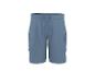 Blauwe heren cargoshorts met trekkoord in de taille