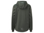 Groene softshell jas met capuchon