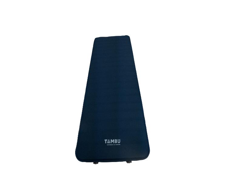 Donkerblauwe Tambu campingmat.