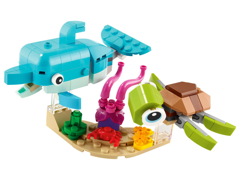 Ga naar volledige schermweergave: LEGO® Creator Dolfijn en schildpad - afbeelding 3