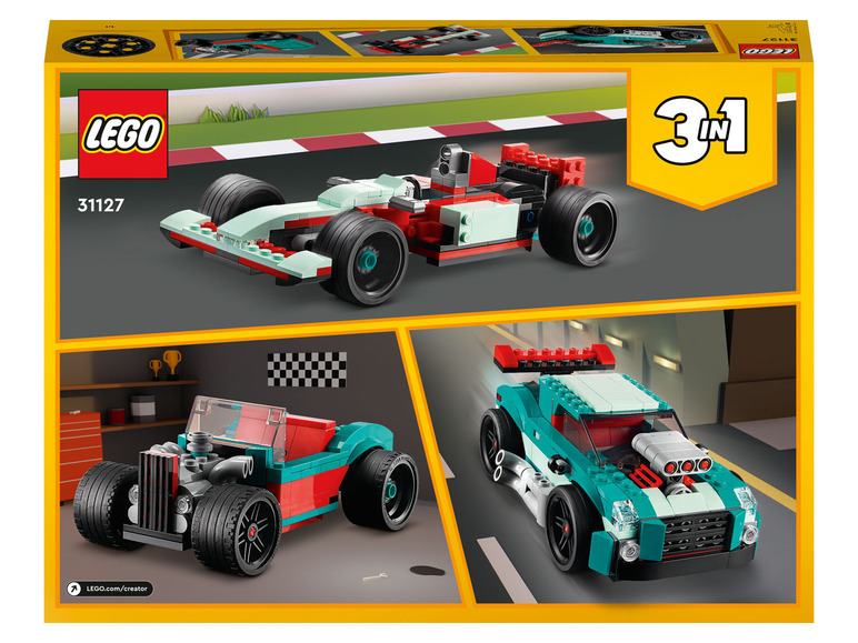 Ga naar volledige schermweergave: LEGO® Creator Straatracer - 31127 - afbeelding 3