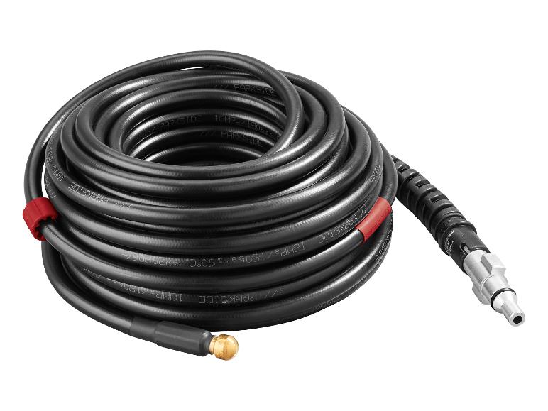 PARKSIDE hogedrukslang, 18MPa/180bar, zwart, opgerold.