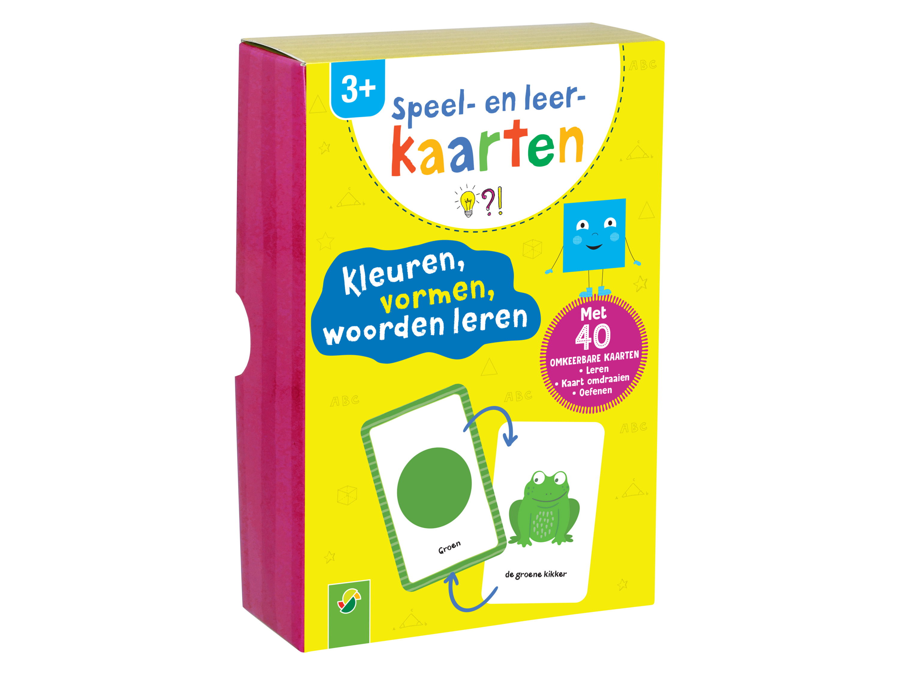 Kinder Leerkaartenpret (Kleuren, vormen en woorden leren)