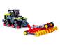 LEGO Technic tractor en zaaimachine.