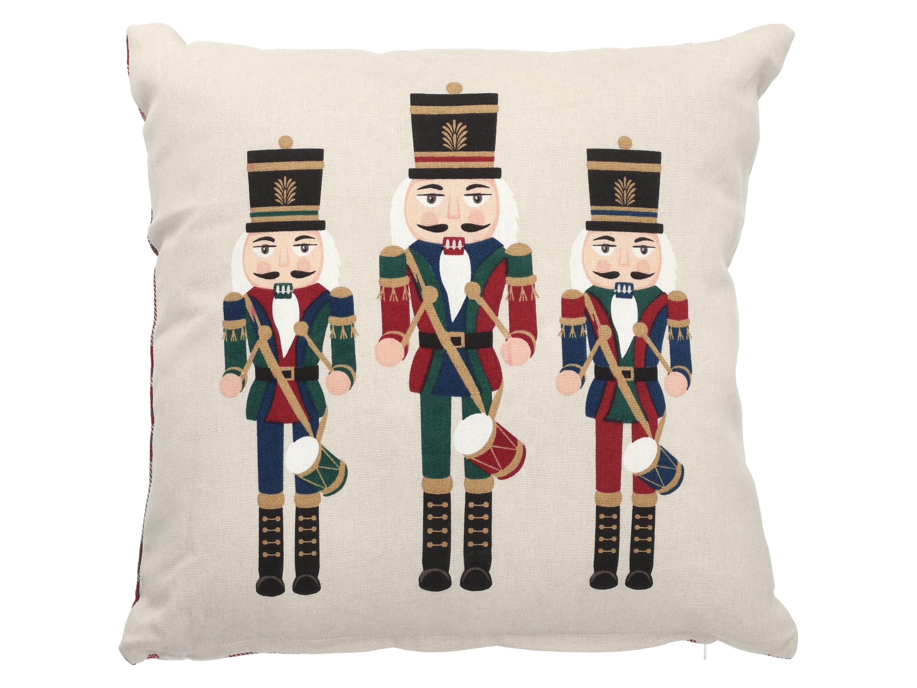 LIVARNO Sierkussen met kerstprint 40 x 40 cm (Notenkraker)