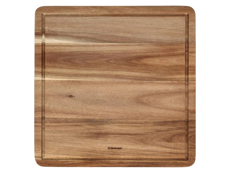 Houten snijplank met sapgoot