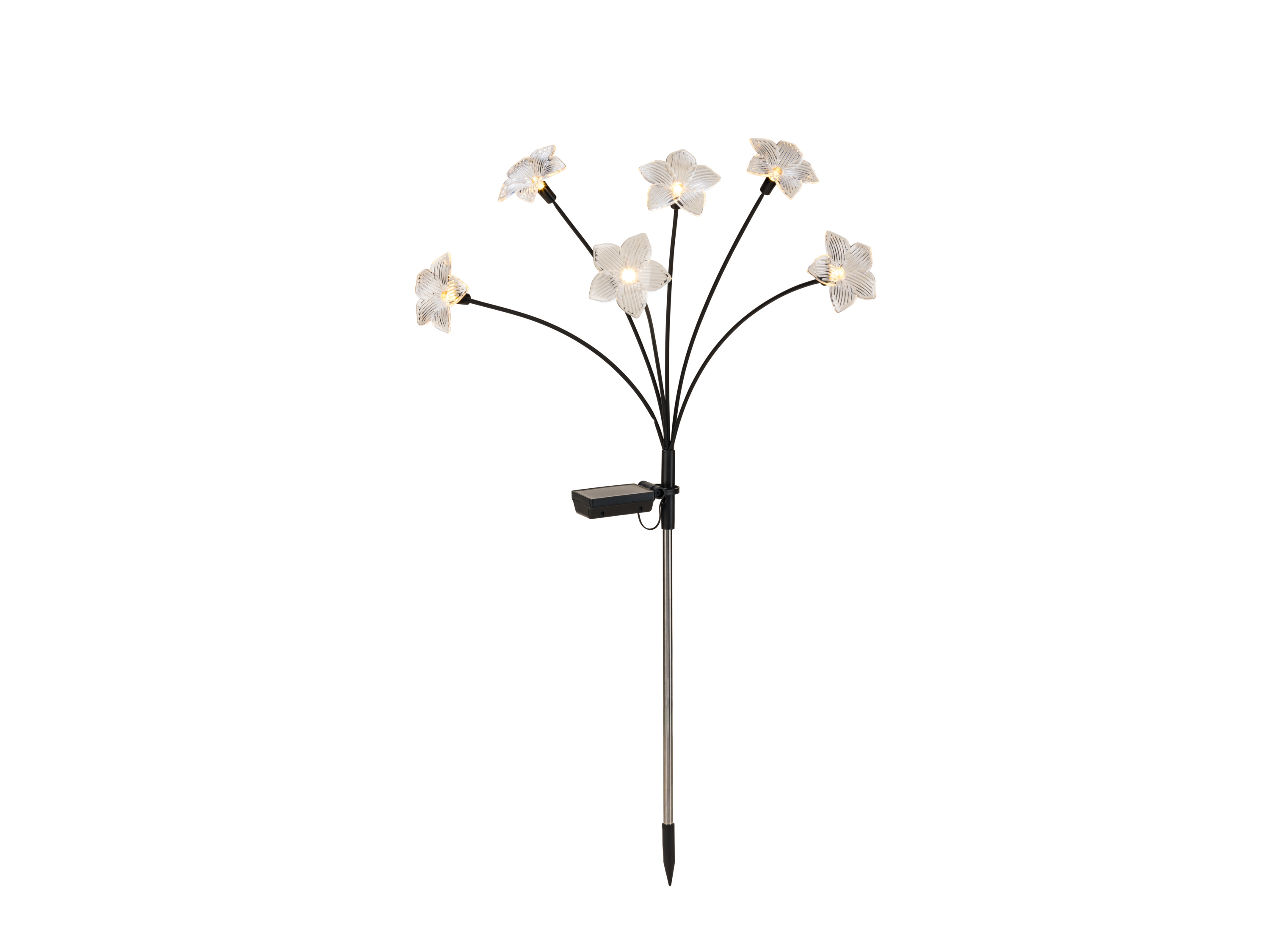 LIVARNO Solar LED-tuinlamp - tuinsteker (Bloem)