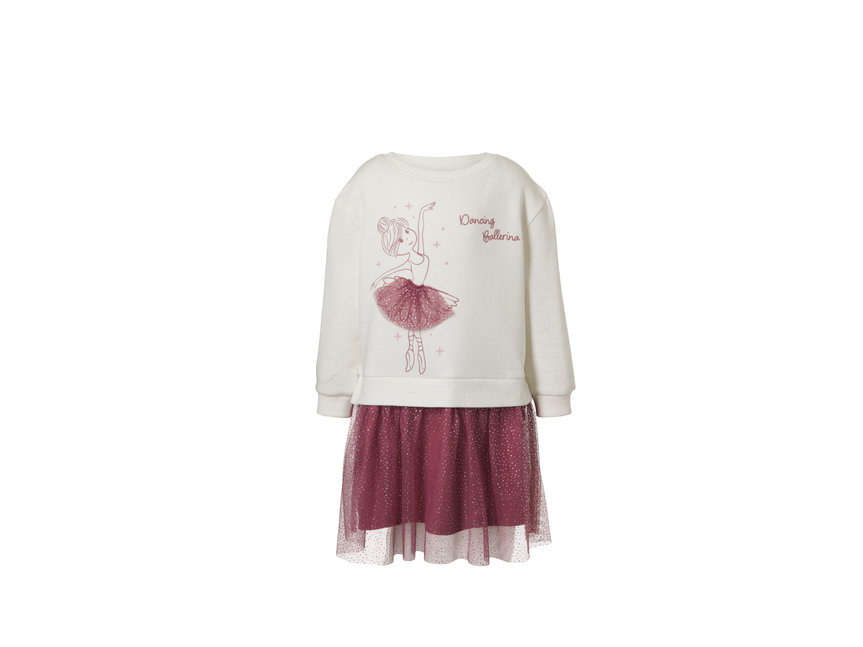 LUPILU Kinder jurk (wit, 98/104)
