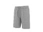 Grijze sweatshorts met trekkoord in de taille.