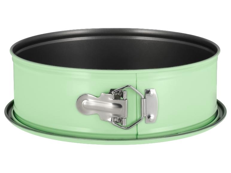 Mintgroene springvorm met zwarte antiaanbaklaag