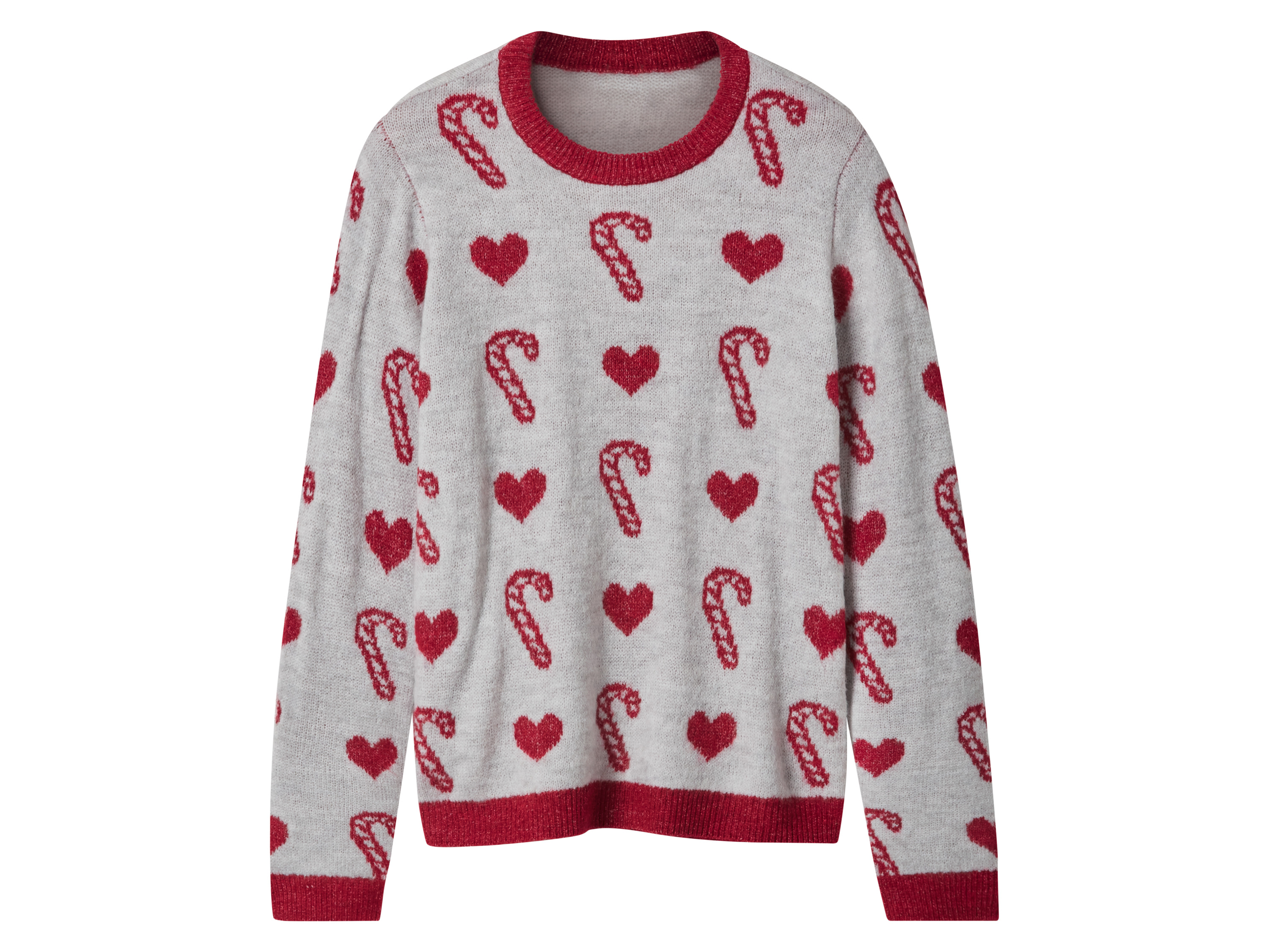 esmara Gebreide kinder kersttrui (Lichtgrijs, 146/152)