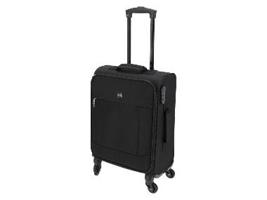 ESMARA® Koffer 38 L, zwart, zacht