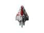 Een LEGO Star Wars Republic Attack Cruiser ruimteschipmodel.