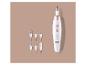 Manicure- en pedicureset met opzetstukken en snelheidsregeling.